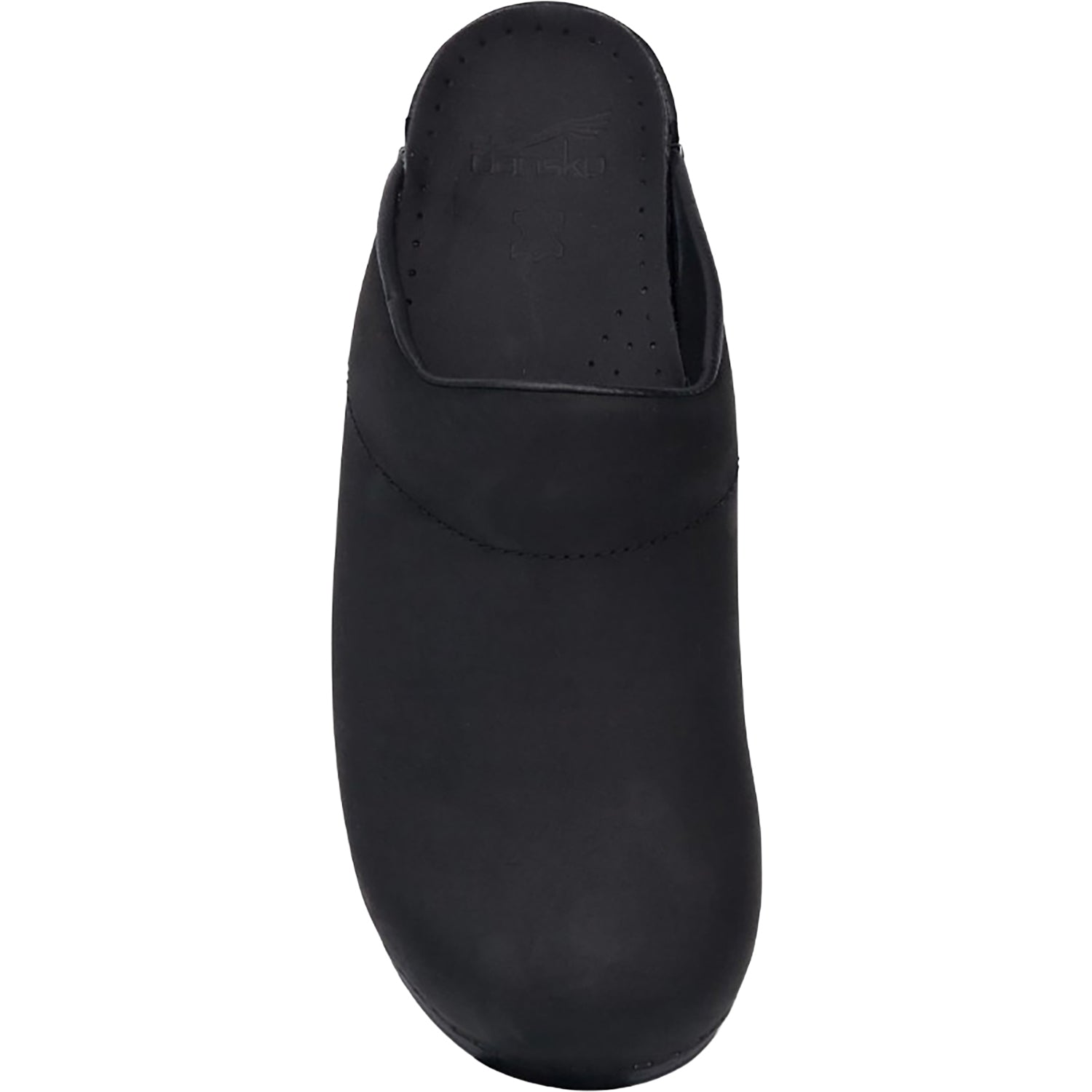 Mens Dansko Dansko Karl Men's Open-Back Clogs Black Oiled Leather Black Oiled Leather