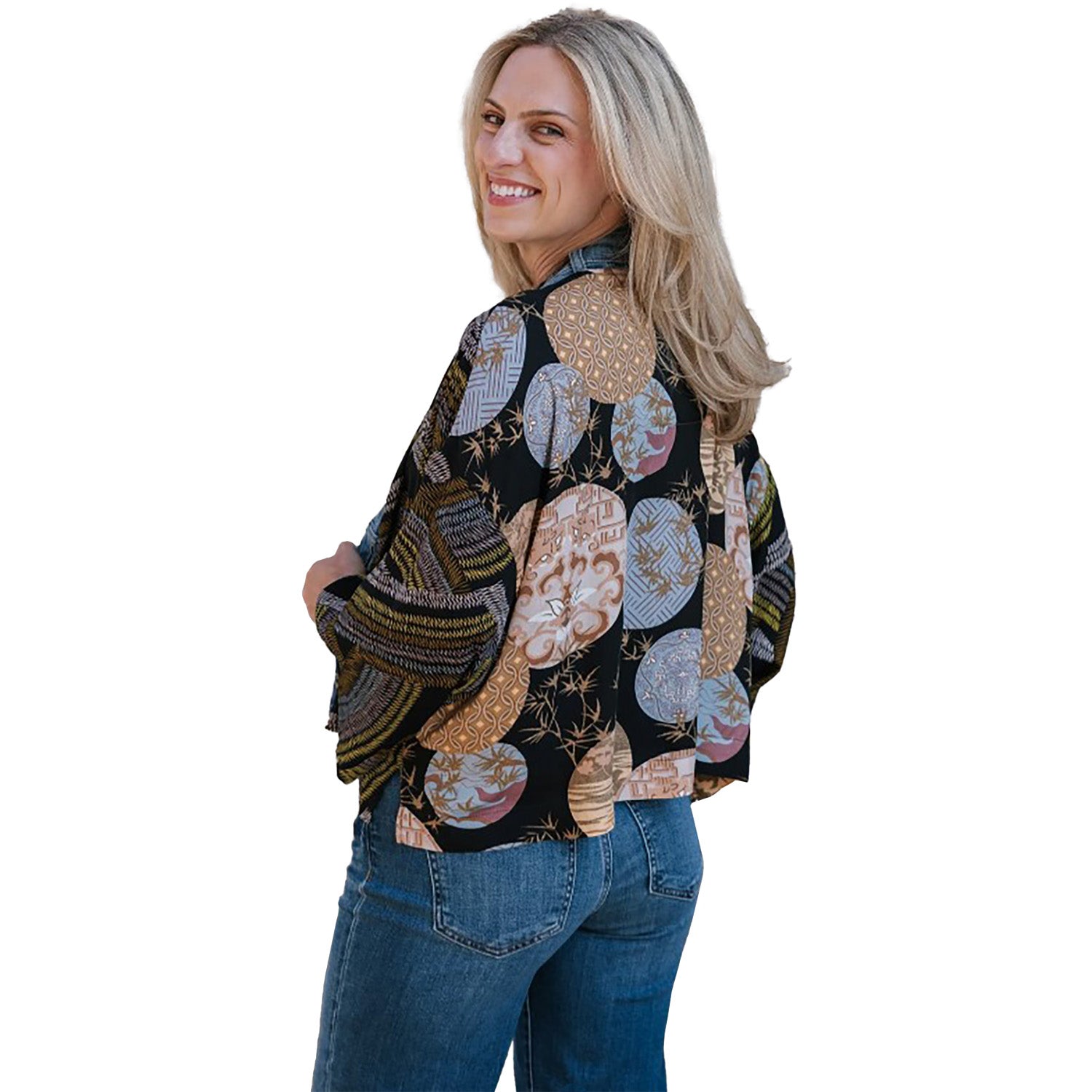 Womens Shannon passero Women's Shannon Passero Karol Cardigan Asia Print Mix Asia Print Mix