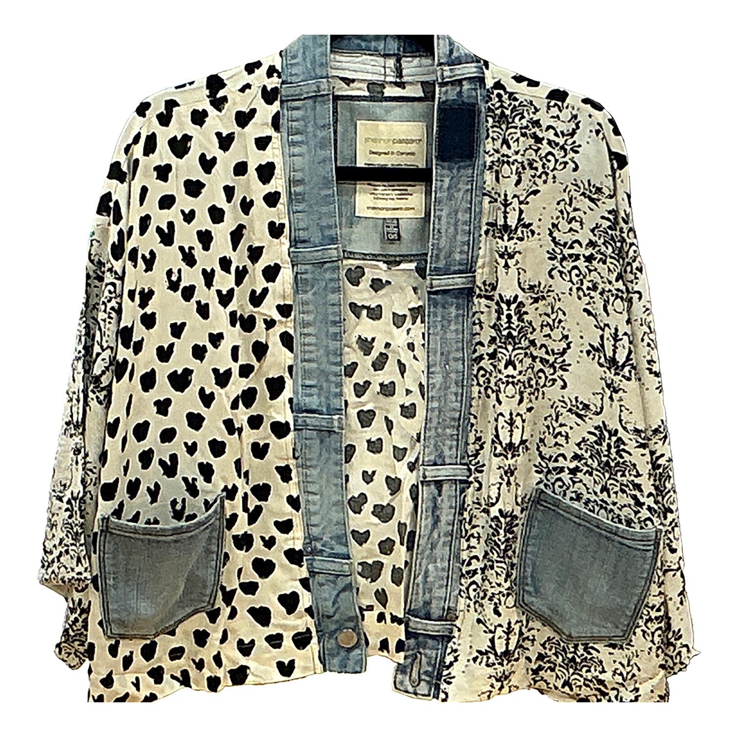 Womens Shannon passero Women's Shannon Passero Karol Cardigan Ivory Mix Ivory Mix