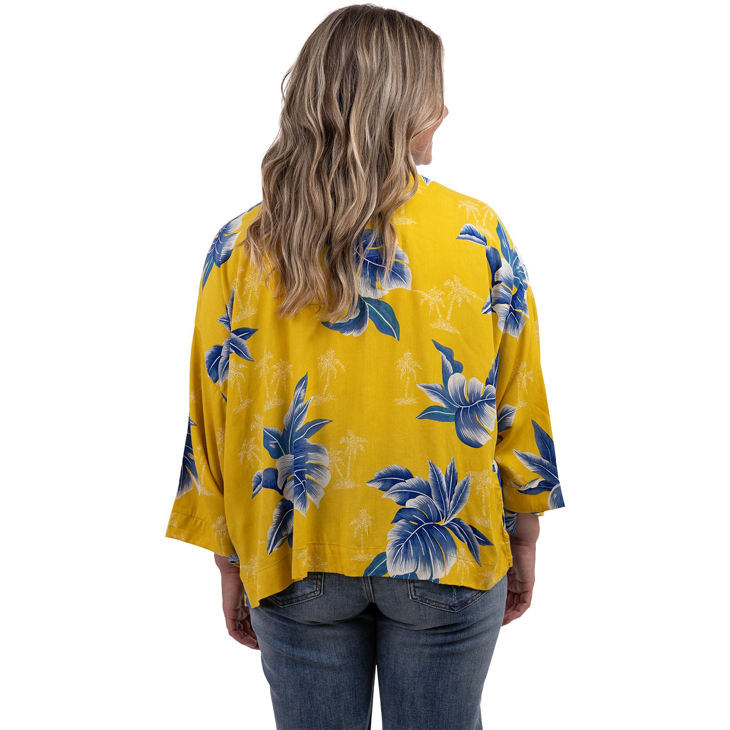 Womens Shannon passero Shannon Passero Karol Cardigan Women's Outerwear Yellow Palm Mix Yellow Palm Mix