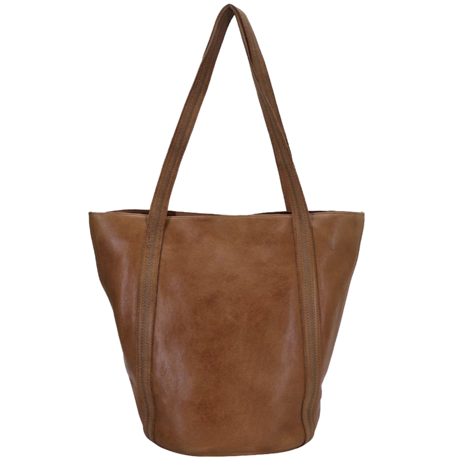 Womens Latico Latico Kent Tote Cognac Leather Cognac Leather