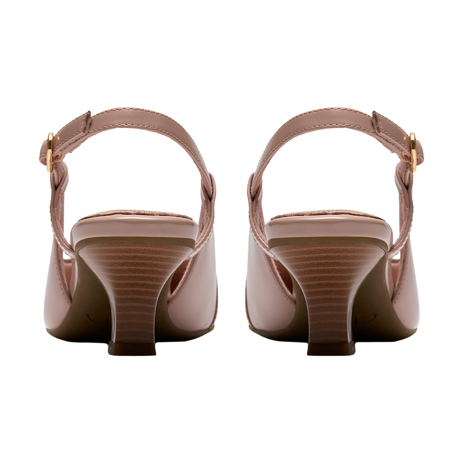 Womens Clarks Clarks Kepley Lane Women's Dress Heels Light Pink Leather Light Pink Leather