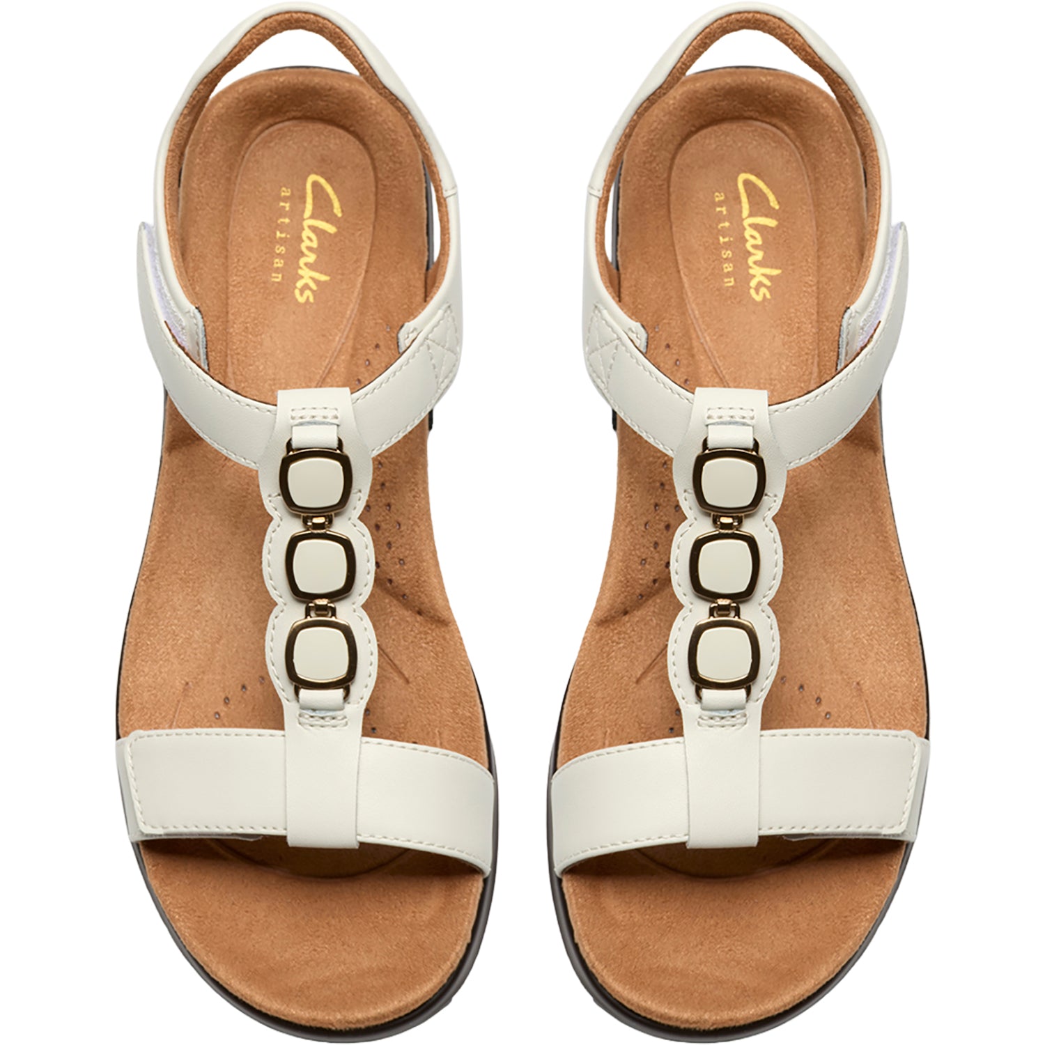 Womens Clarks Clarks Kitly Gem Women's Dress Sandals White Patent White Patent