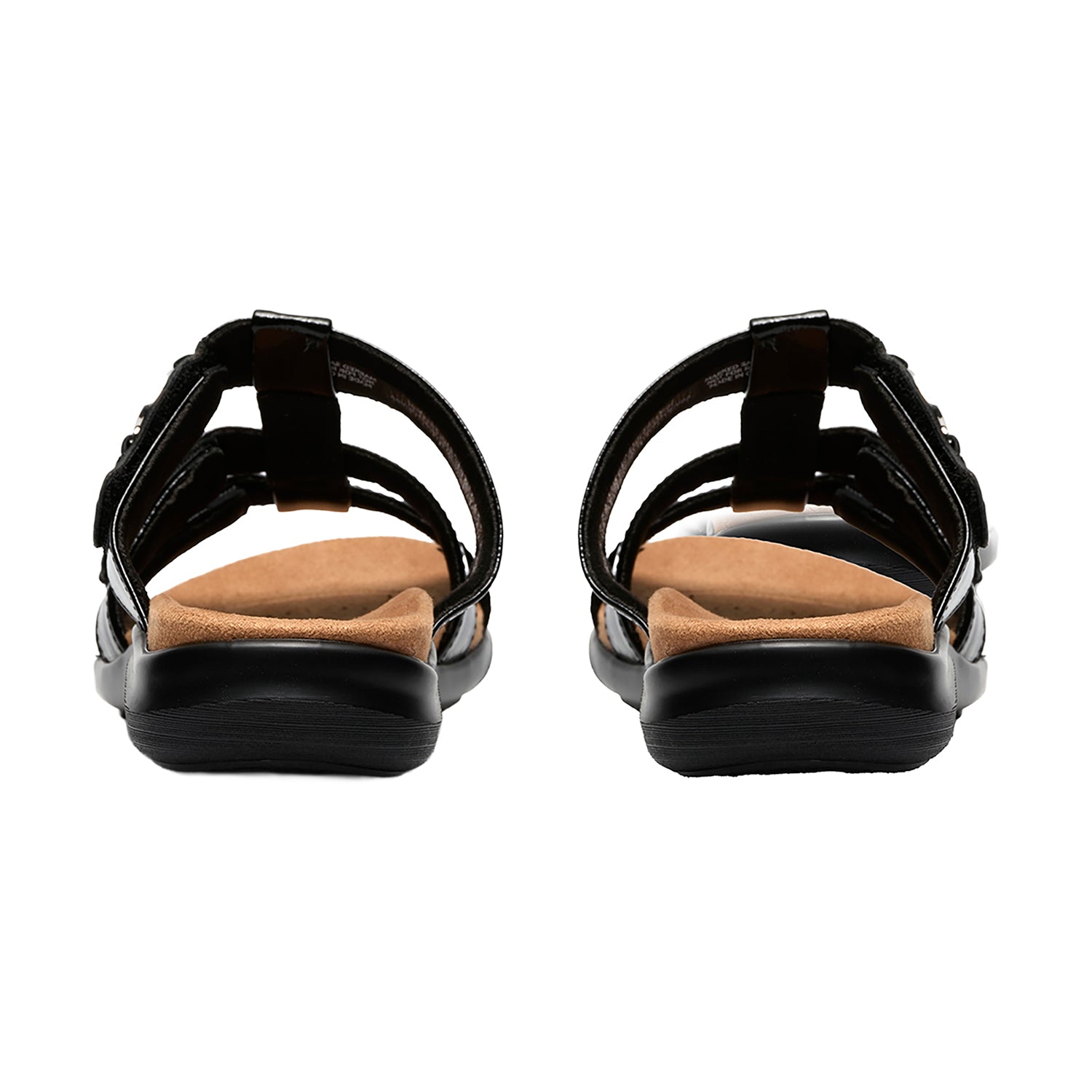 Womens Clarks Clarks Kitly Pearl Women's Dress Sandals Black Pat Black Pat