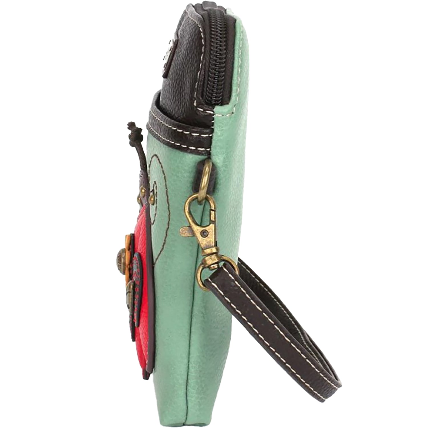 Womens Chala Chala Ladybug Cellphone Crossbody Handbag Teal Teal