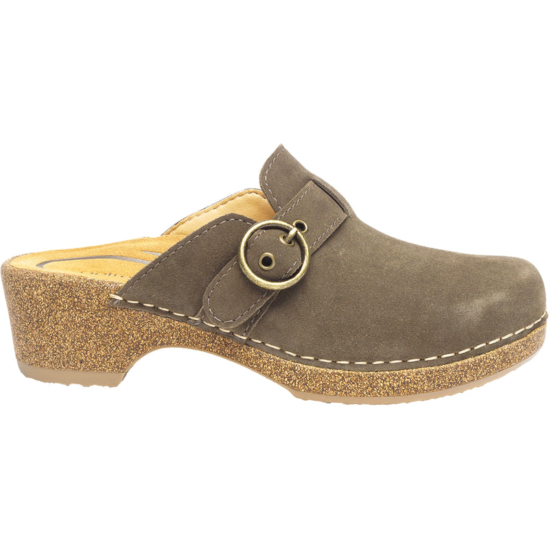 Women's Aetrex Madison Olive Suede