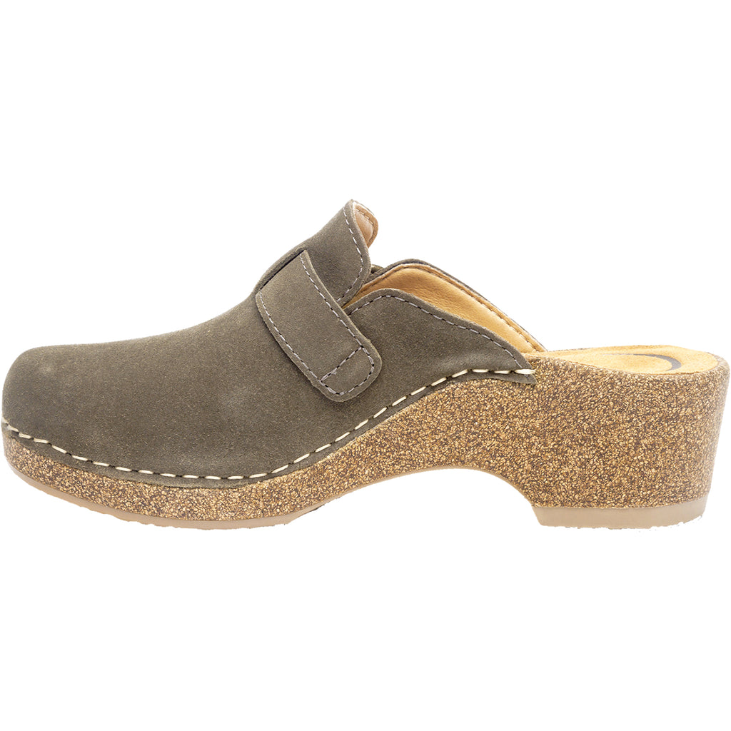Womens Aetrex Women's Aetrex Madison Olive Suede Olive Suede