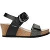 Womens Mephisto Mephisto Leandre Women's Wedge Sandals Grey Havana Grey Havana