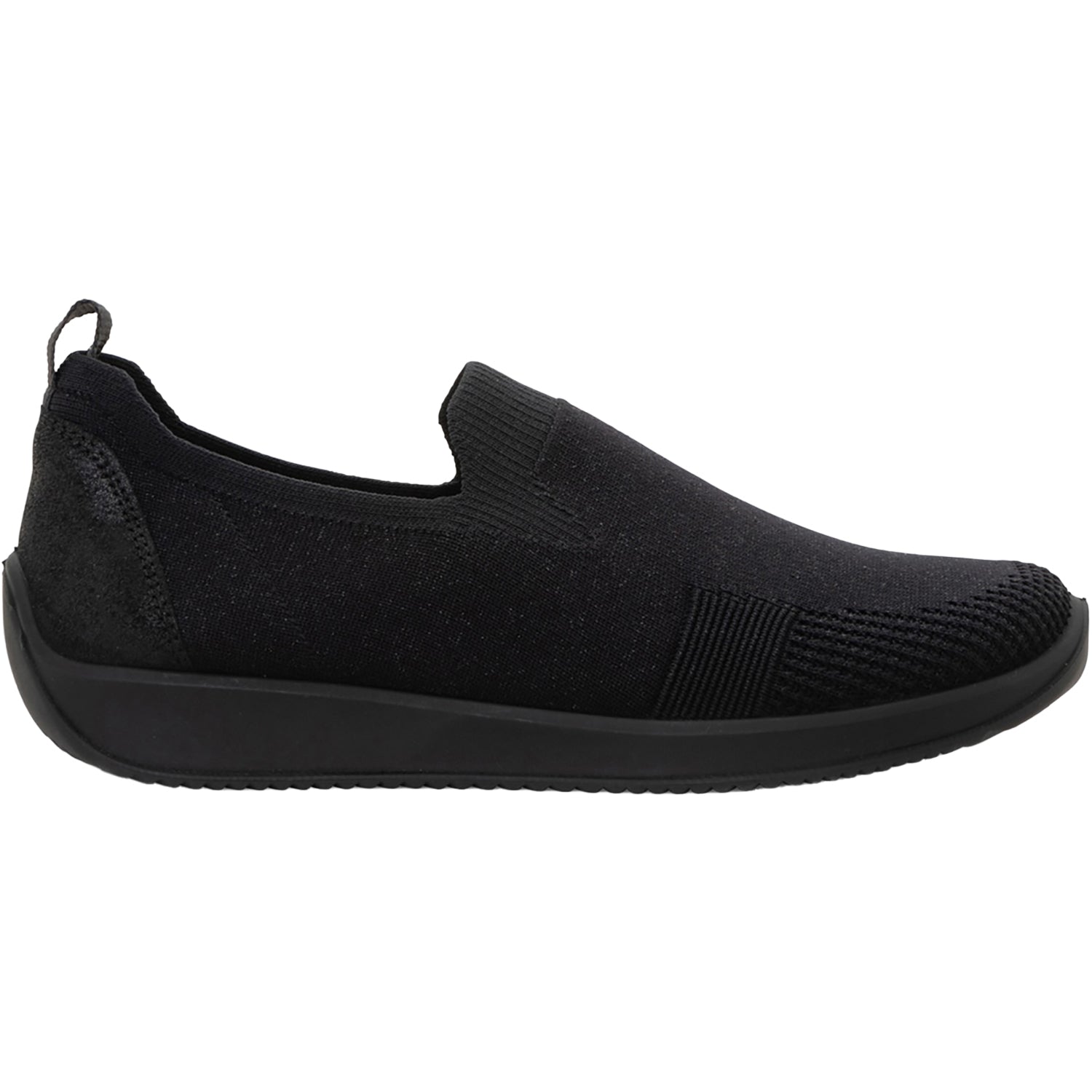 Womens Ara shoes Ara Leena 3 Women's Athletic Shoes & Athleisure Slip Ons Black/Black Metallic Wovenstretch Black/Black Metallic Wovenstretch