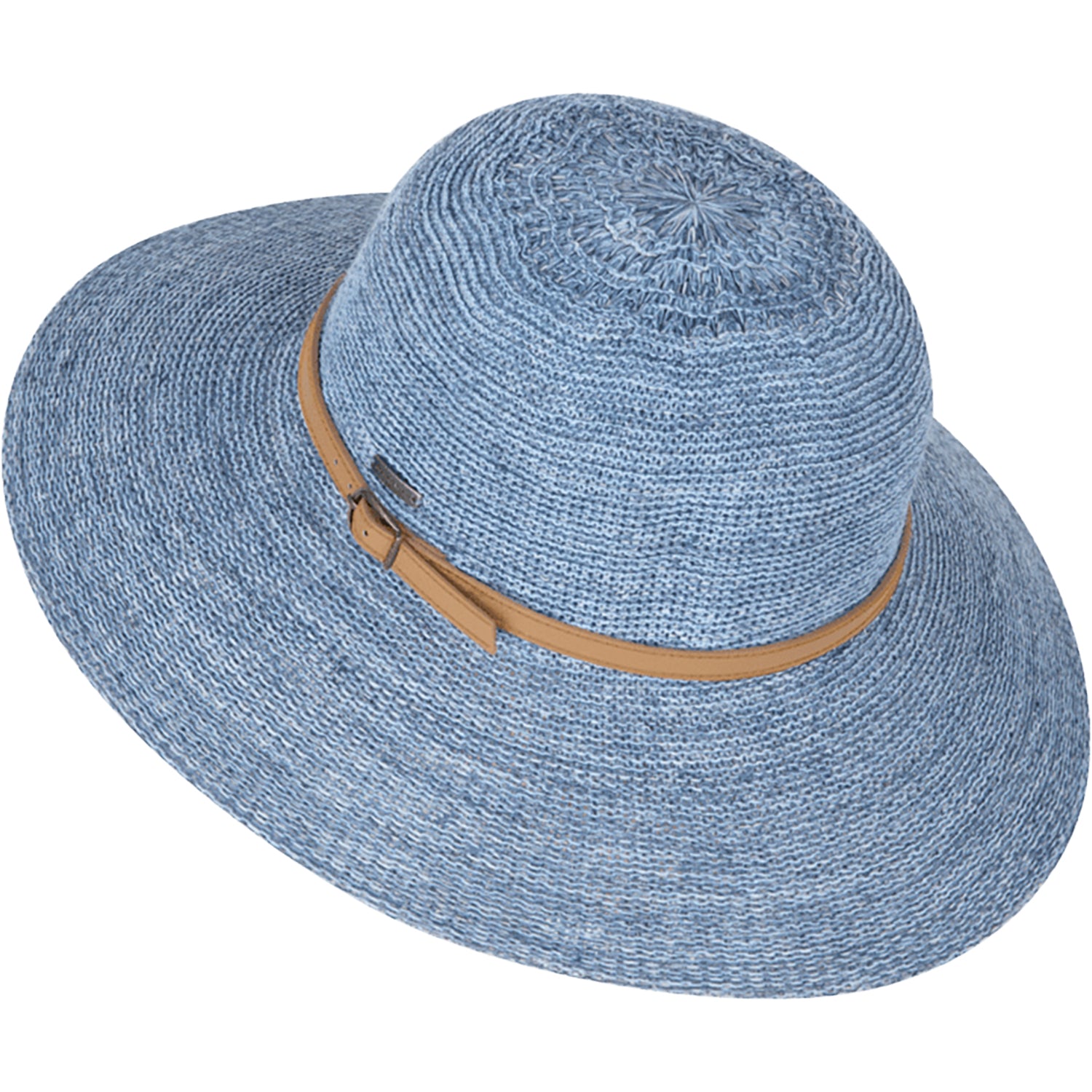 Womens Kooringal Kooringal Leslie Wide Brim Women's Hats Powder Blue Powder Blue