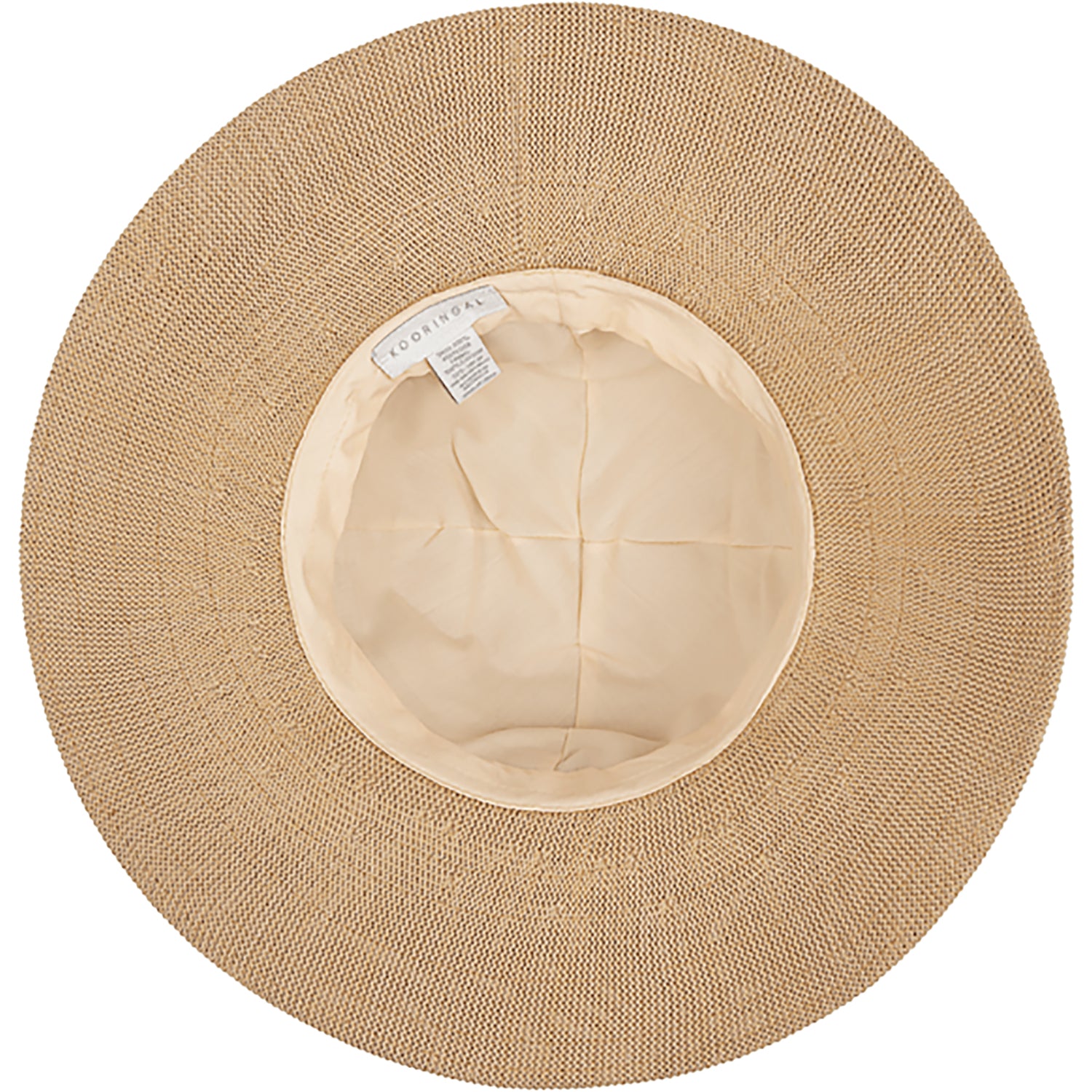 Womens Kooringal Kooringal Hats Leslie Wide Brim Women's Hat Natural Natural