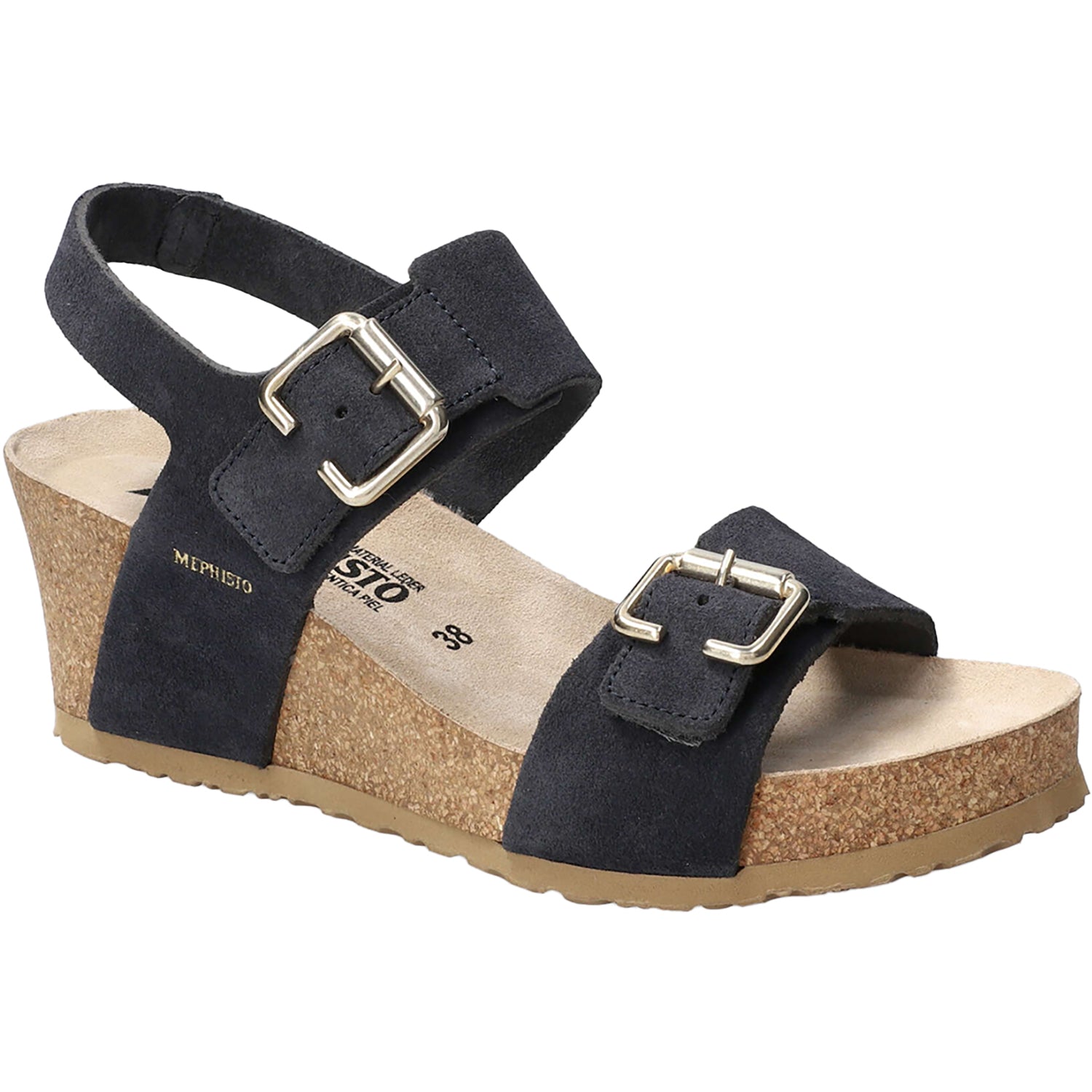 Womens Mephisto Mephisto Lissandra Women's Sandals Deep Blue Sandvel Deep Blue Sandvel