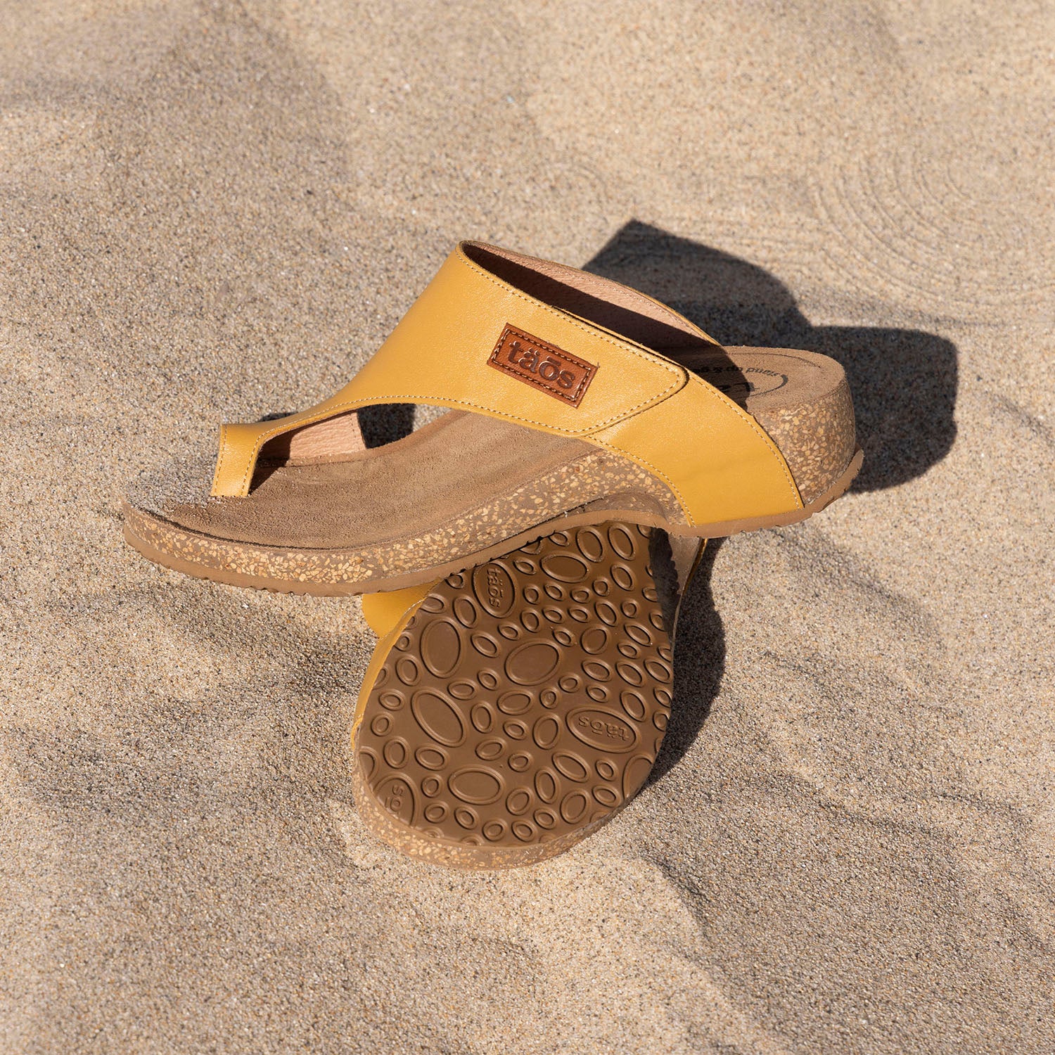 Womens Taos Taos Loop Women's Sandals Thong Sandals Maize Maize