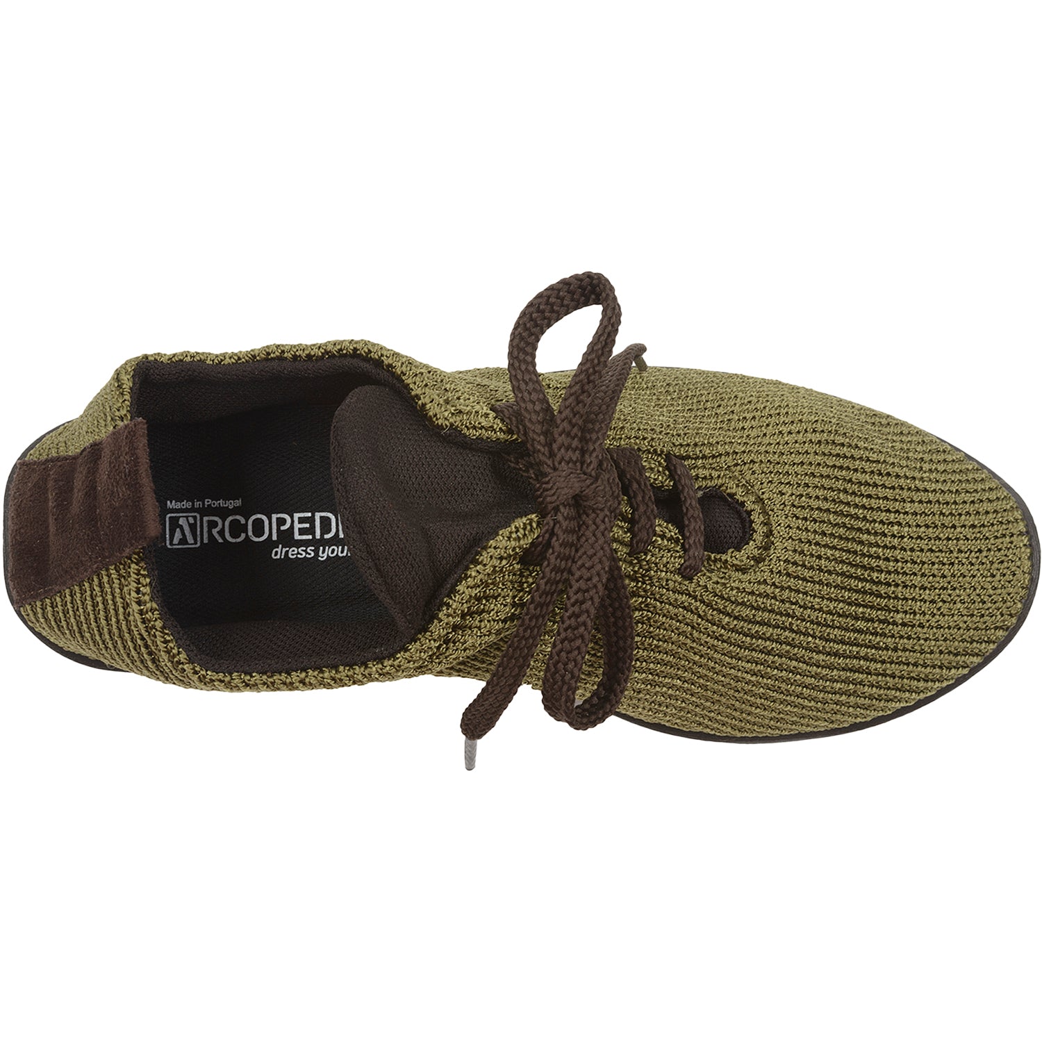 Womens Arcopedico Women's Arcopedico LS Olive Knit Fabric Olive