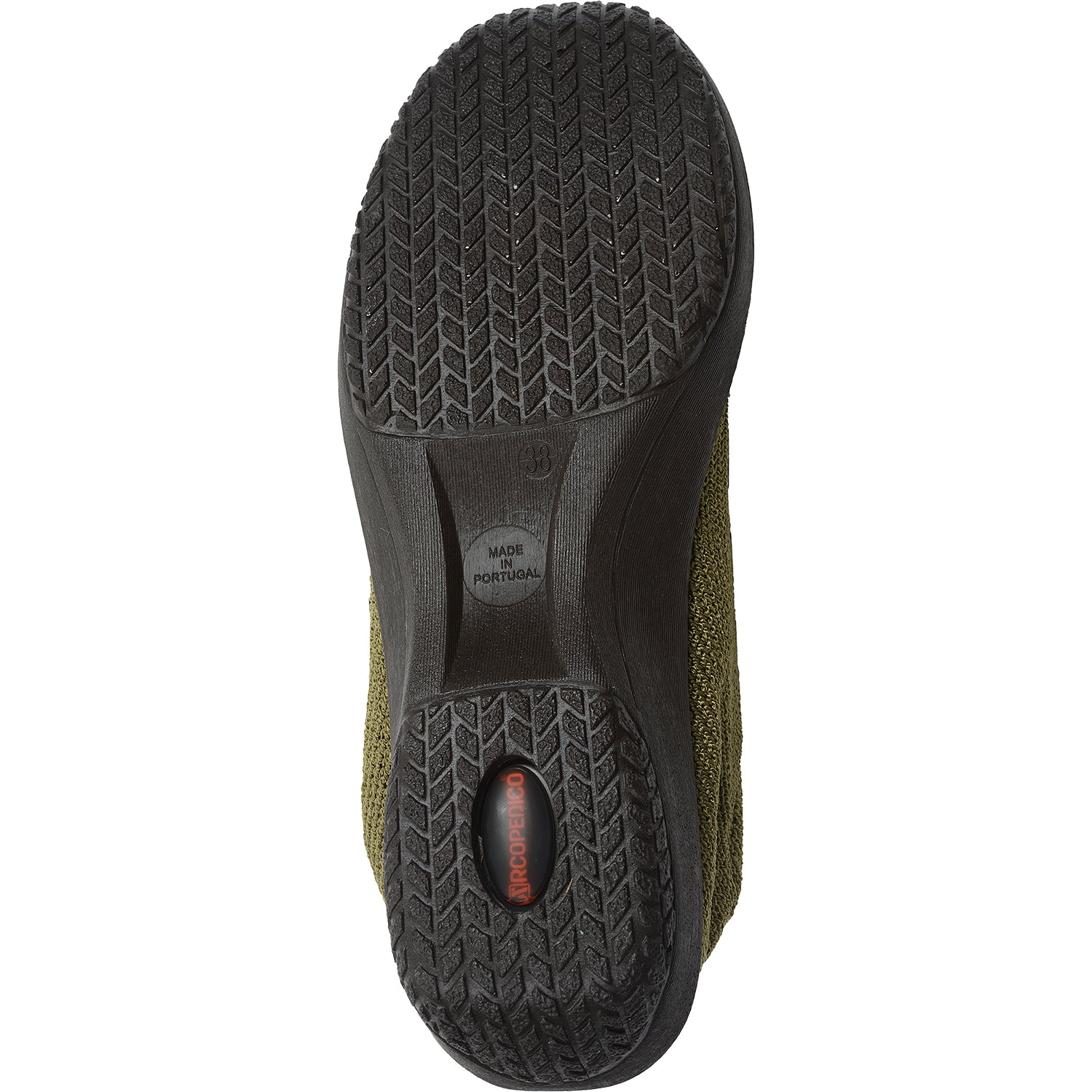 Womens Arcopedico Women's Arcopedico LS Olive Knit Fabric Olive