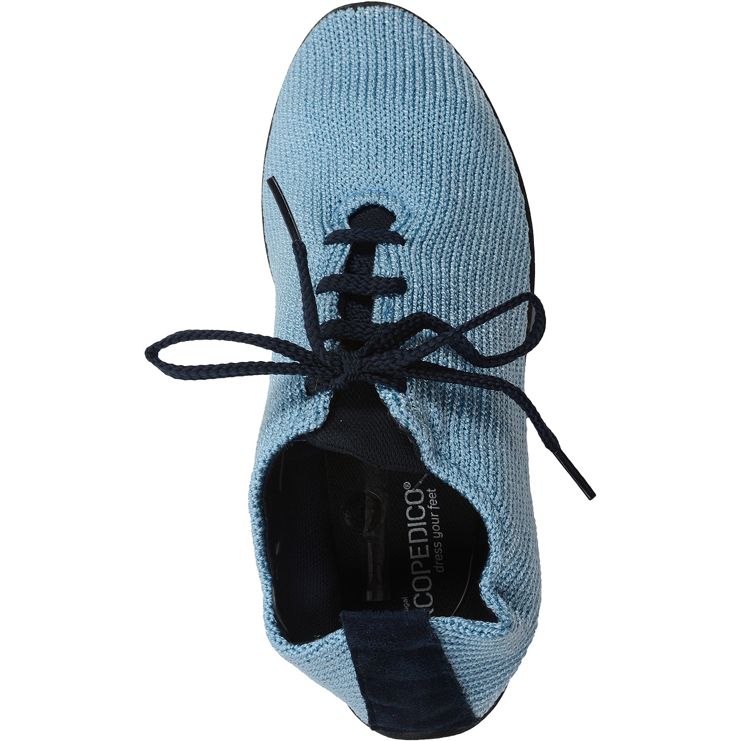 Womens Arcopedico Women's Arcopedico LS Sky Blue Knit Sky Blue