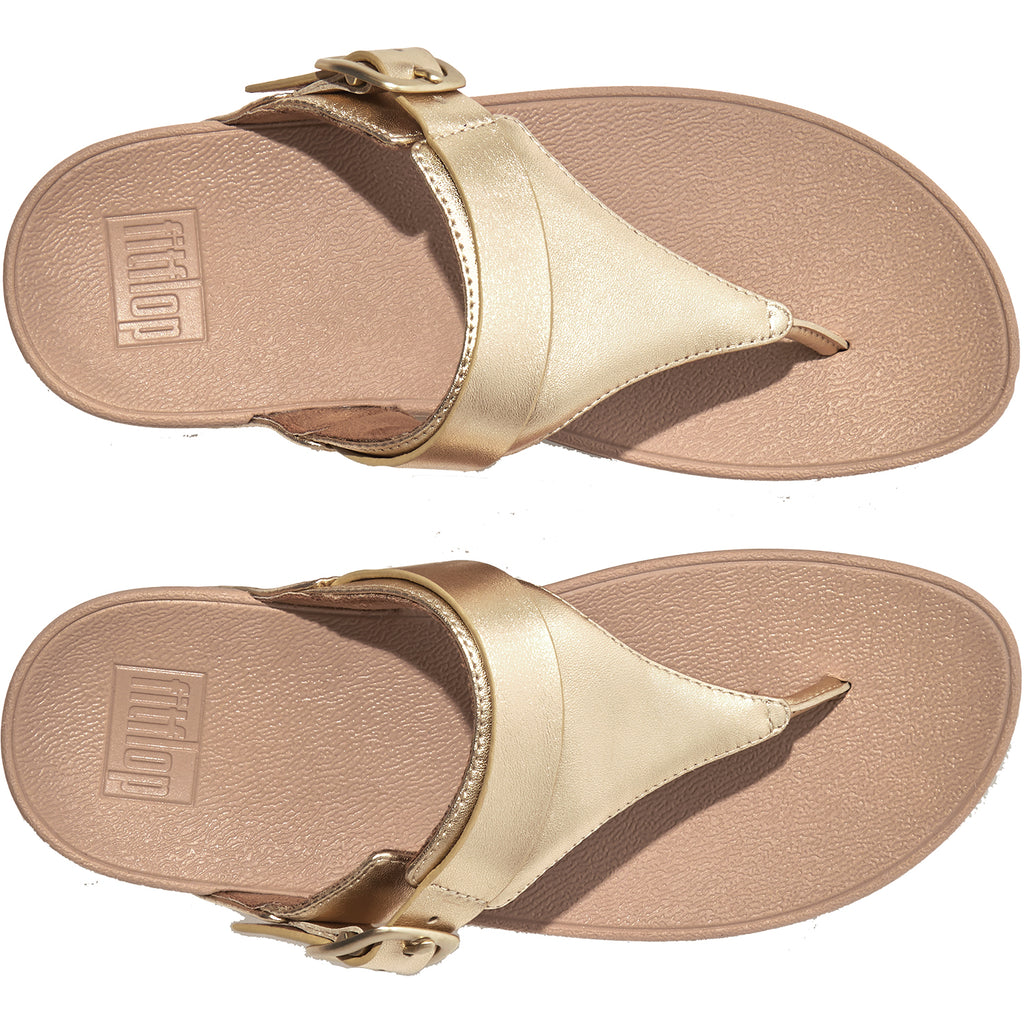 Womens Fit flop Women's FitFlop Lulu Platino Leather Platino Leather