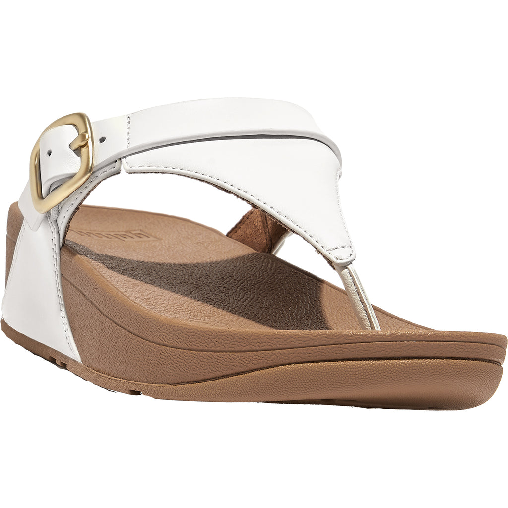 Womens Fit flop Women's FitFlop Lulu Urban White Leather Urban White Leather