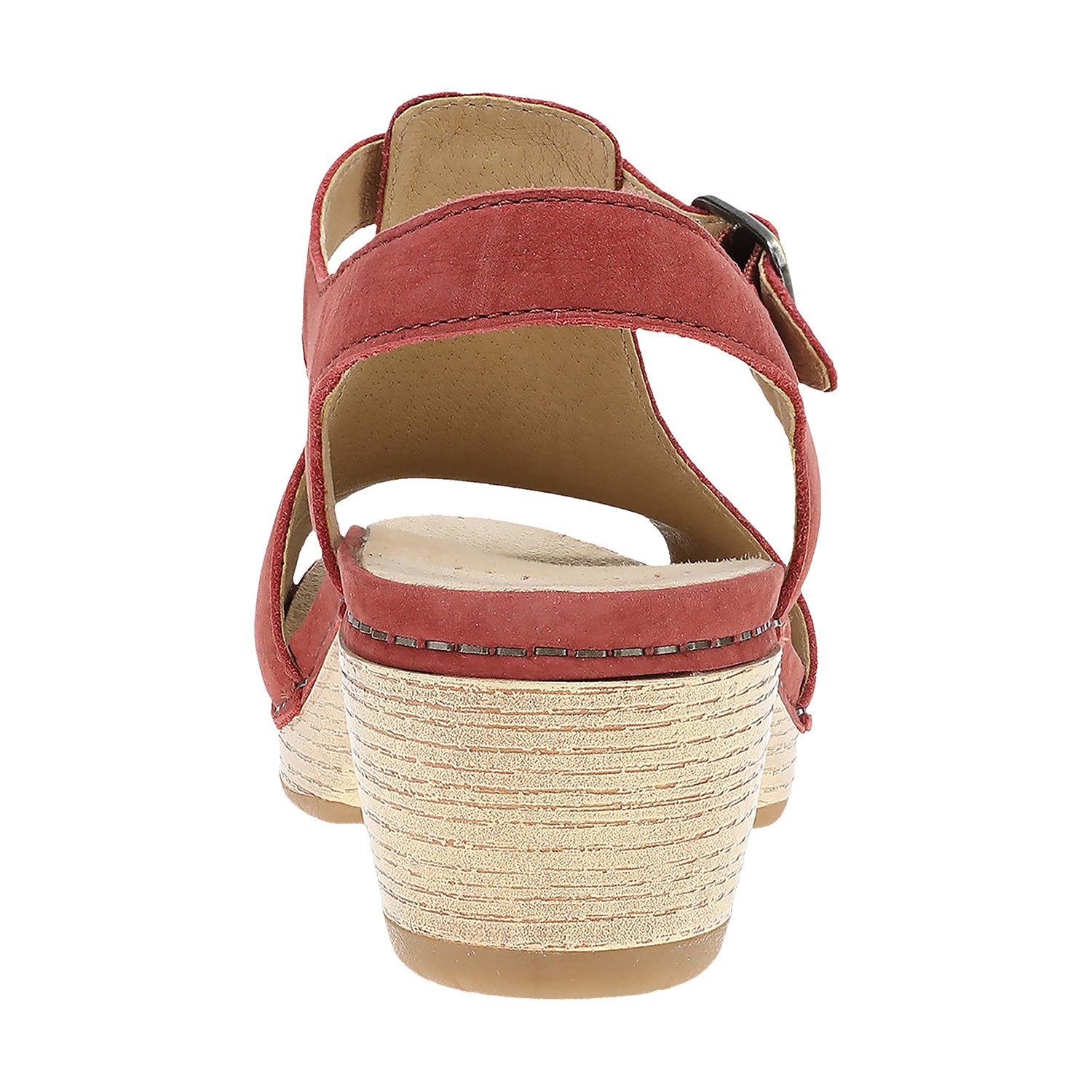 Womens Dansko Dansko Laverne Women's Sandals Heels Paprika Nubuck Paprika Nubuck