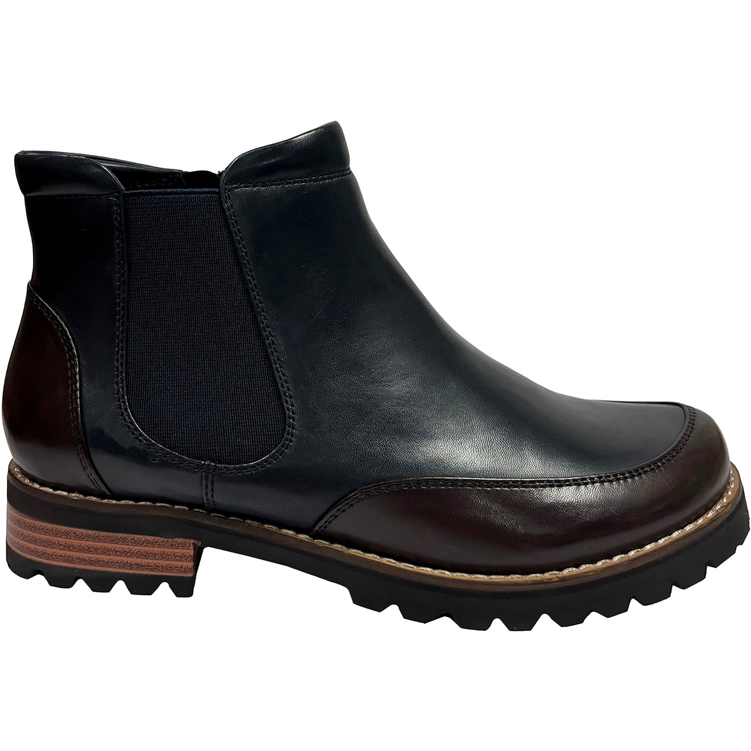 Women's Regarde le Ciel Layla-01 7384 TDM/Navy Leather – Footwear etc.