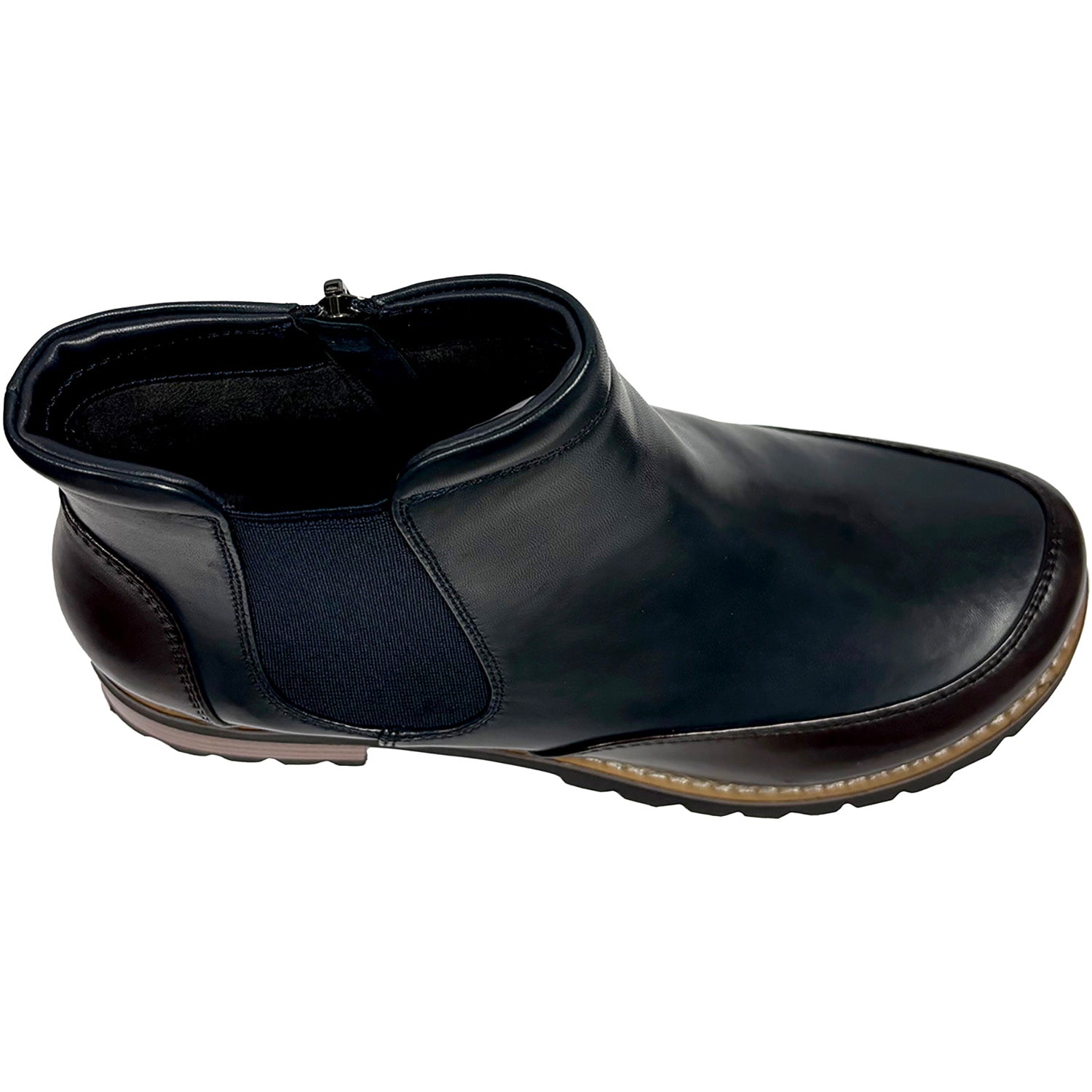 Womens Regarde le ciel Regarde le Ciel Layla-01 7384 Women's Boots TDM/Navy Combi Leather TDM/Navy Combi Leather