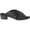 Womens Munro Women's Munro Lee Black Leather Black Leather