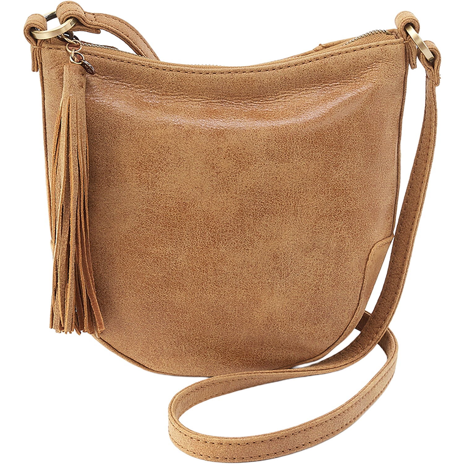 Womens Hobo Hobo Lexi Crossbody Handbag Whiskey Buffed Leather Whiskey Buffed Leather