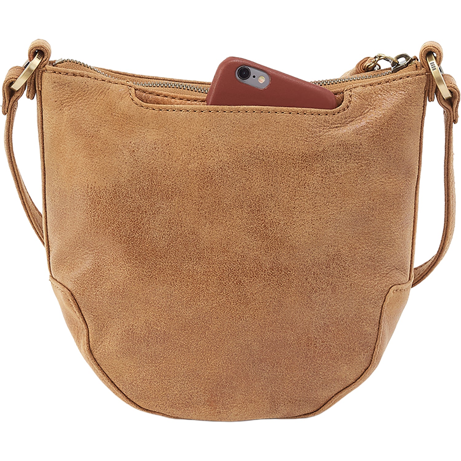 Womens Hobo Hobo Lexi Crossbody Handbag Whiskey Buffed Leather Whiskey Buffed Leather