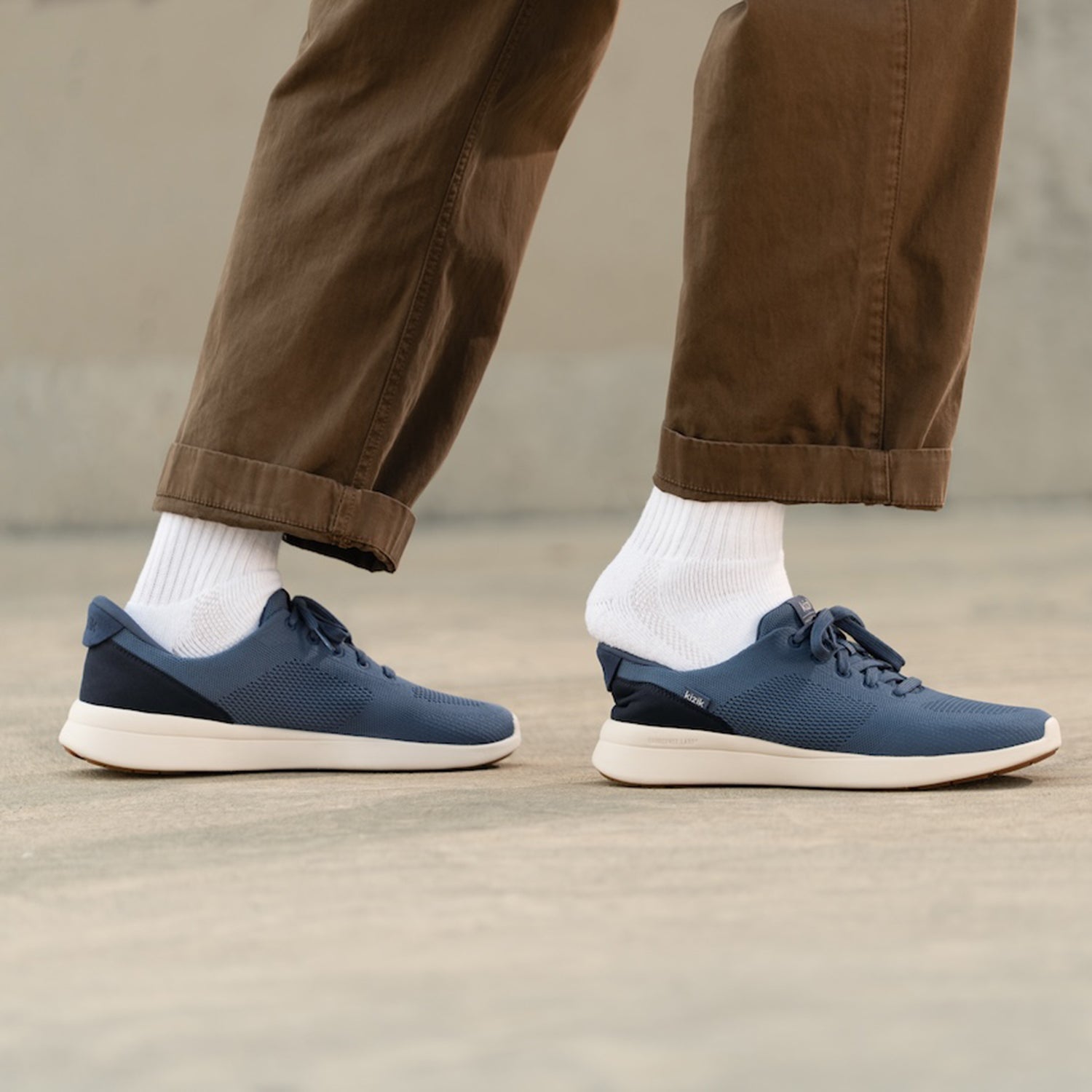 Mens Kizik KIZIK Lima 2 Men's Athletic Shoes Kizik Blue Indigo Blue Indigo