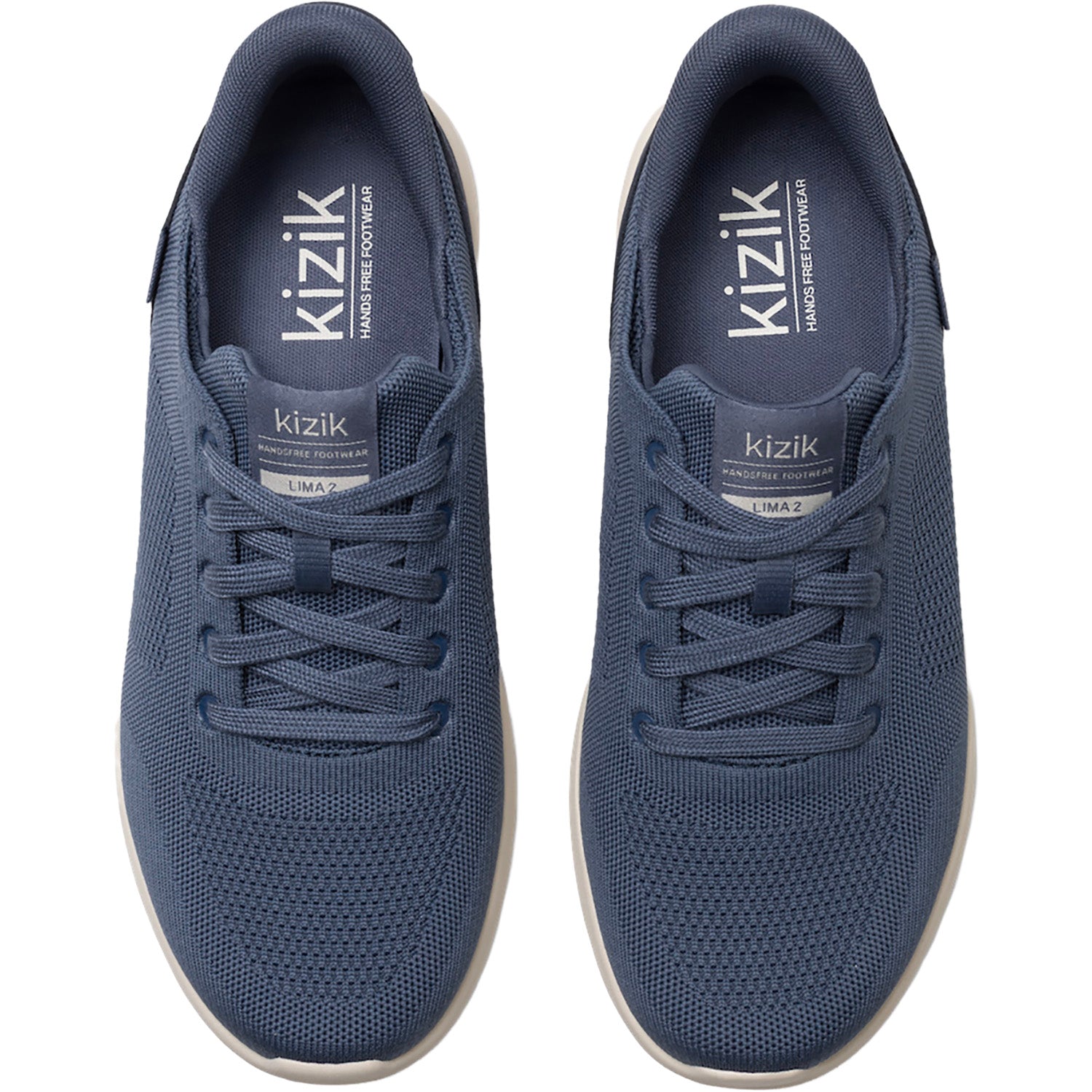 Mens Kizik KIZIK Lima 2 Men's Athletic Shoes Kizik Blue Indigo Blue Indigo