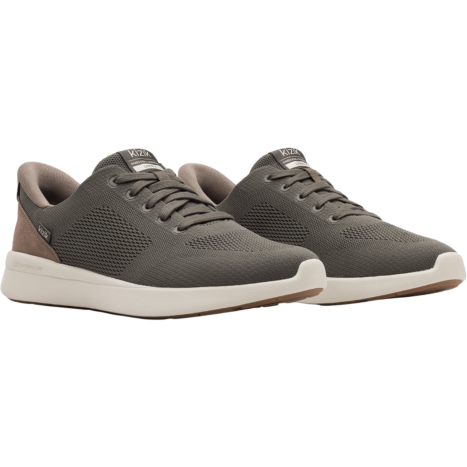 Mens Kizik Kizik Lima 2 Men's Athletic Shoes Major Brown/Caribou Major Brown/Caribou
