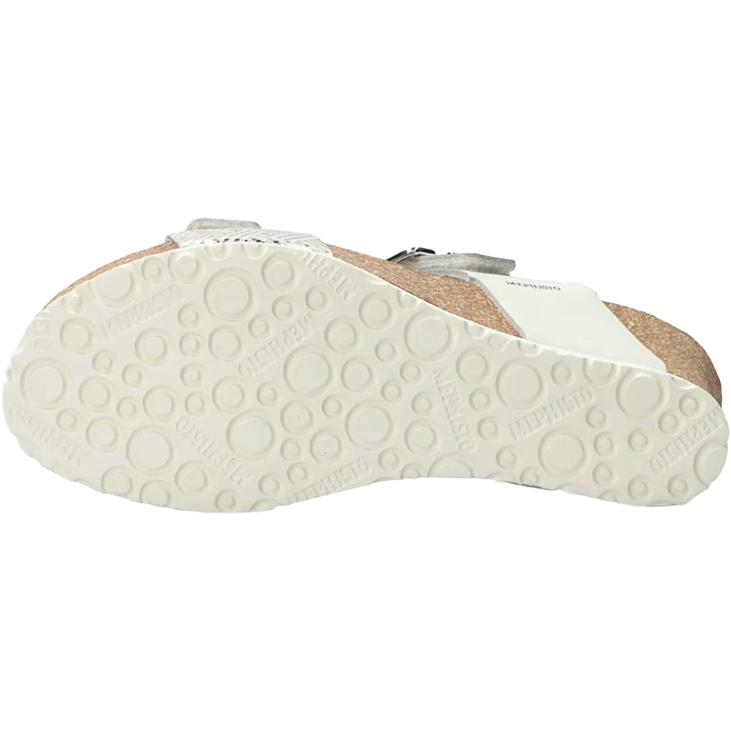 Womens Mephisto Mephisto Lissandra Women's Wedge Sandals White Helios White Helios