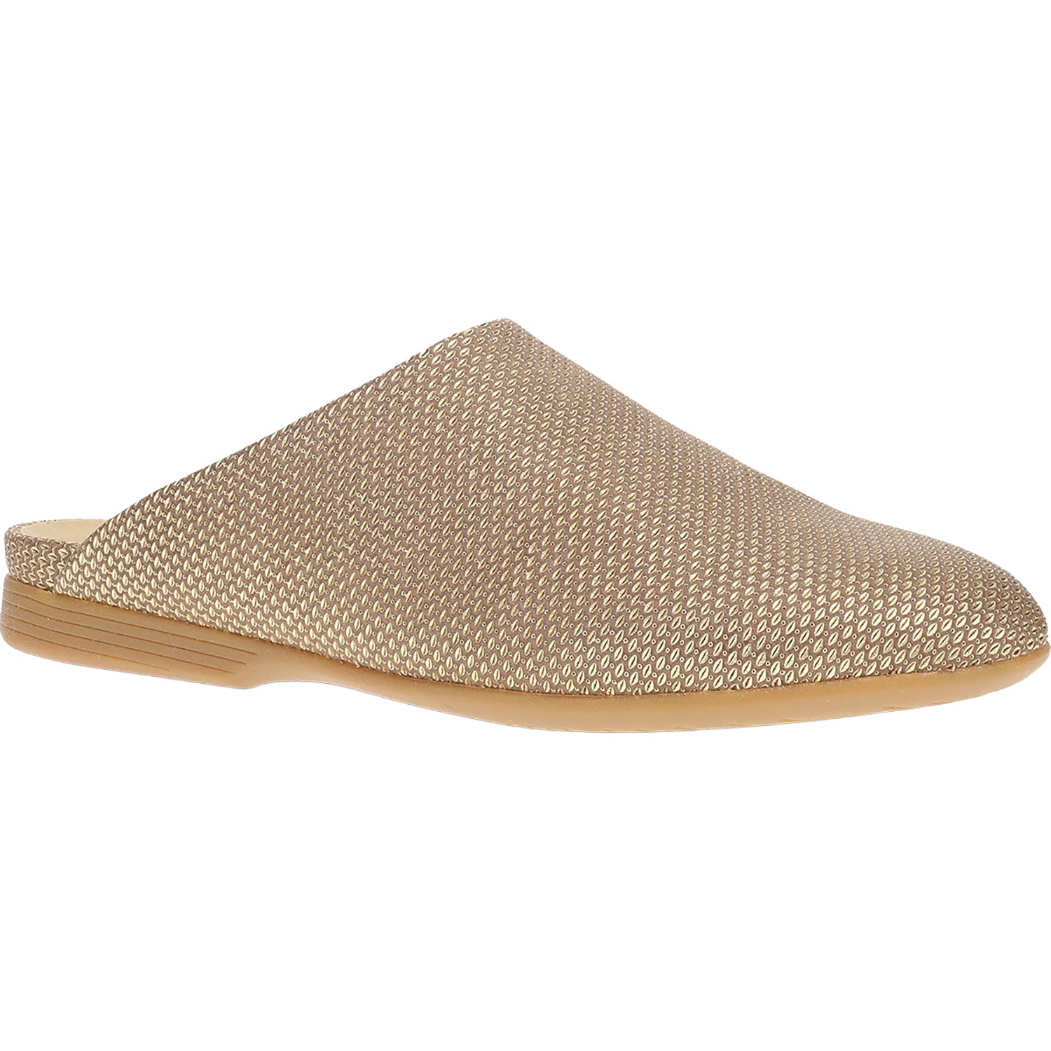 Womens Dansko Dansko Lysa Women's Casual Slip-Ons Mink/Gold Leather Mink/Gold Leather