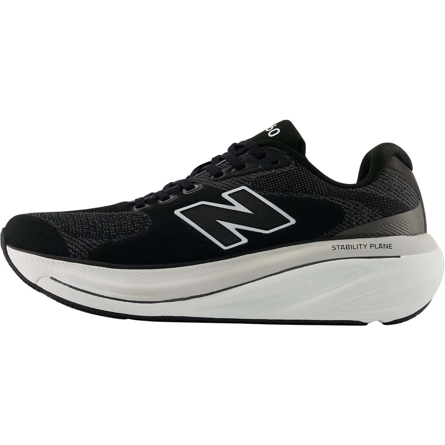 Mens New balance New Balance Fresh Foam X 860v15 (Stability Support) Men's Athletic Shoes Black/White Black/White
