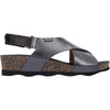 Womens Pikolinos Pikolinos Mahon Cross Strap Women's Wedge Sandals Calcita Leather Calcita Leather