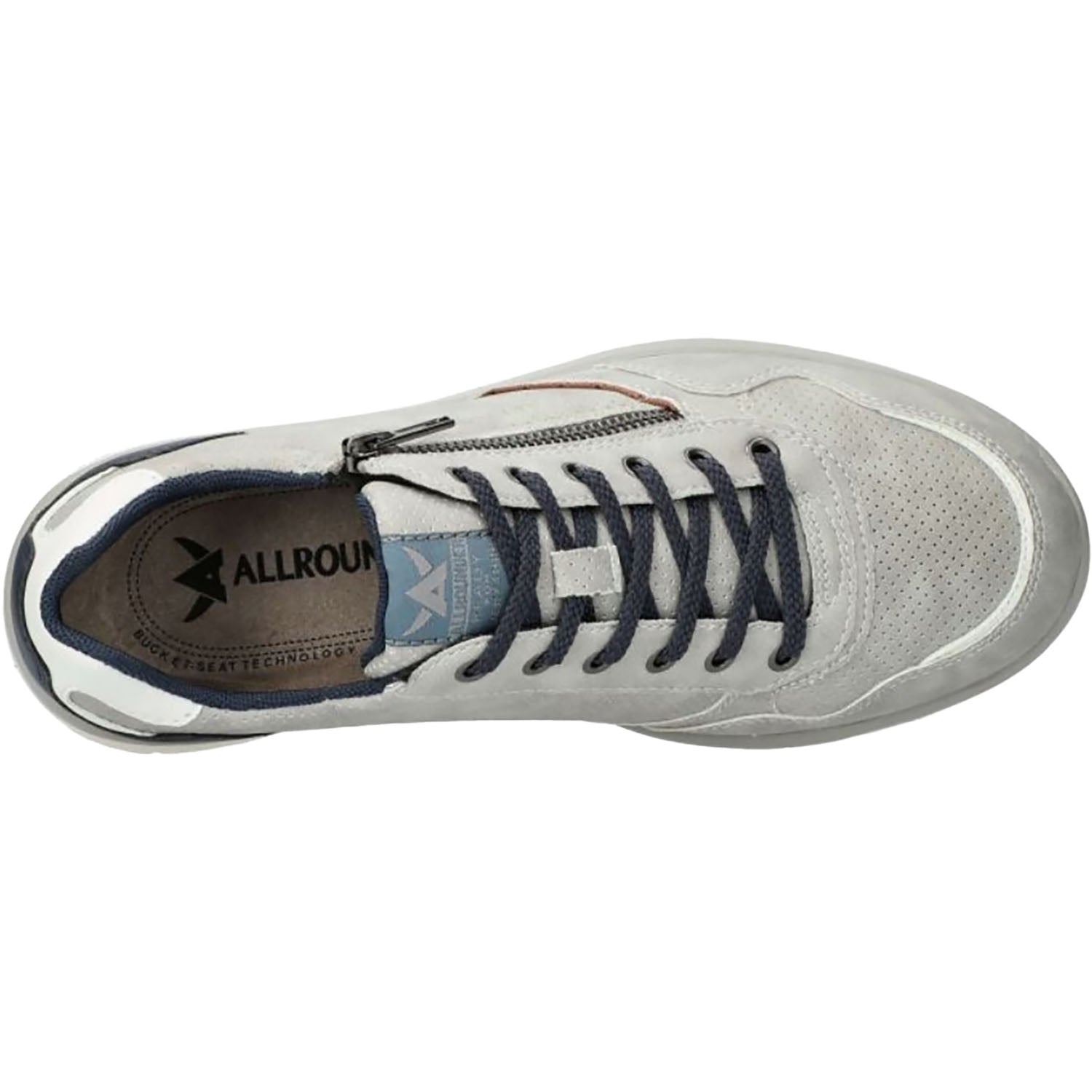 Mens Allrounder by mephisto Allrounder by Mephisto Majestro Perf Men's Lace Up Shoes Dizzle/Dizzle Dizzle/Dizzle