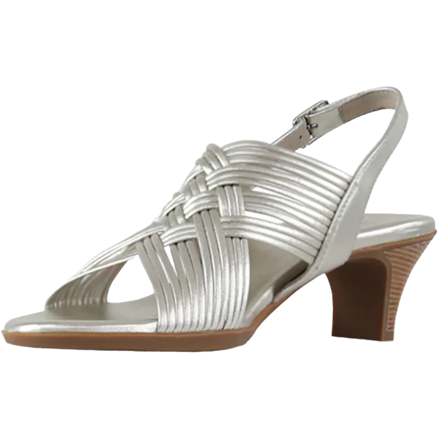 Womens Munro Munro Marianna Women's Dress Sandals Natural Metallic Natural Metallic