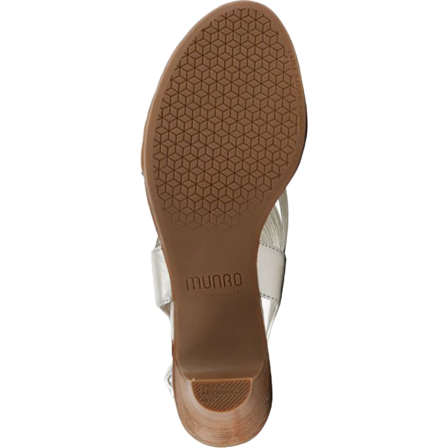 Womens Munro Munro Marianna Women's Dress Sandals Natural Metallic Natural Metallic