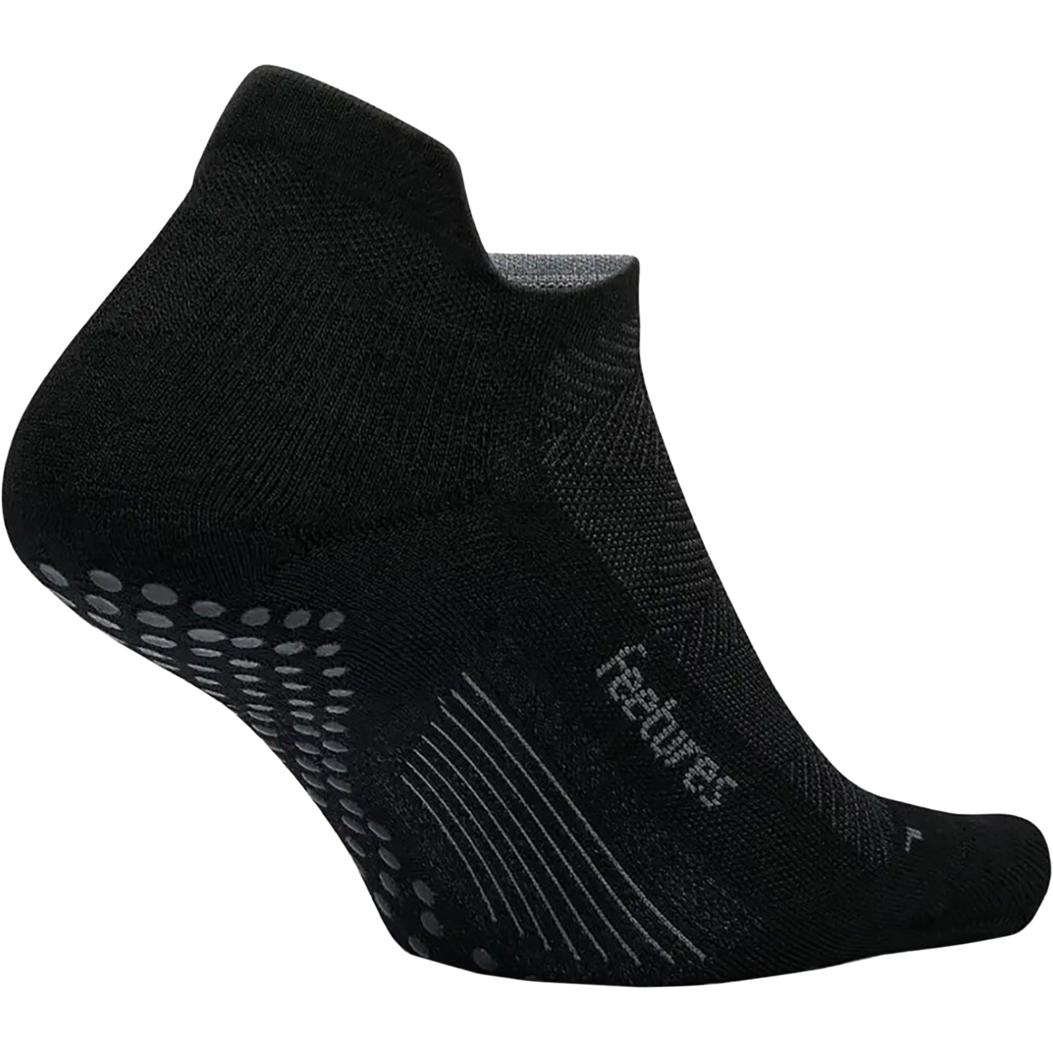 Unisex Feetures Feetures Elite Grip Max Cushion Tab Unisex Athletic Shoes Socks Balance Black Balance Black