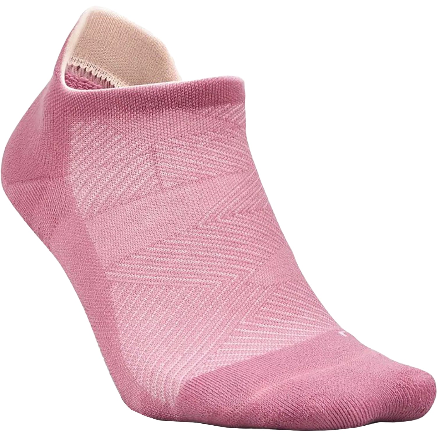Womens Feetures Feetures Elite Grip Max Cushion Tab Unisex Athletic Shoes Socks Posture Pink Posture Pink