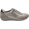 Womens Aetrex Women's Aetrex Megan Pewter Metallic Combi Leather Pewter Metallic Combi Leather