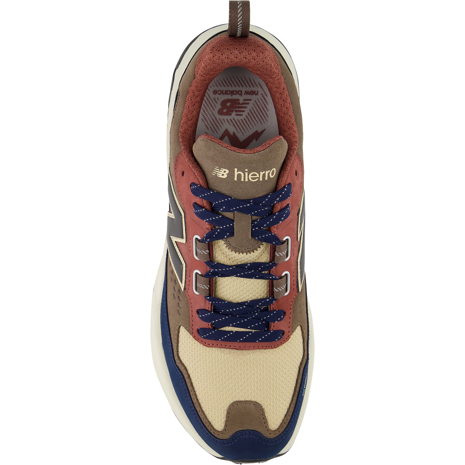 Mens New balance New Balance Fresh Foam X Hierro Trek MHIET5D9 (Neutral Support) Men's Trail Hiking Shoes Cortado/Toasted Sesame Cortado/Toasted Sesame