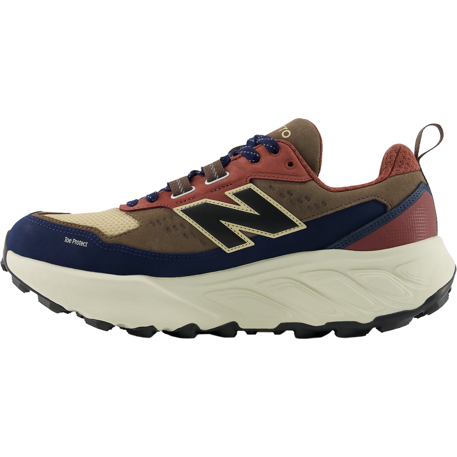 Mens New balance New Balance Fresh Foam X Hierro Trek MHIET5D9 (Neutral Support) Men's Trail Hiking Shoes Cortado/Toasted Sesame Cortado/Toasted Sesame