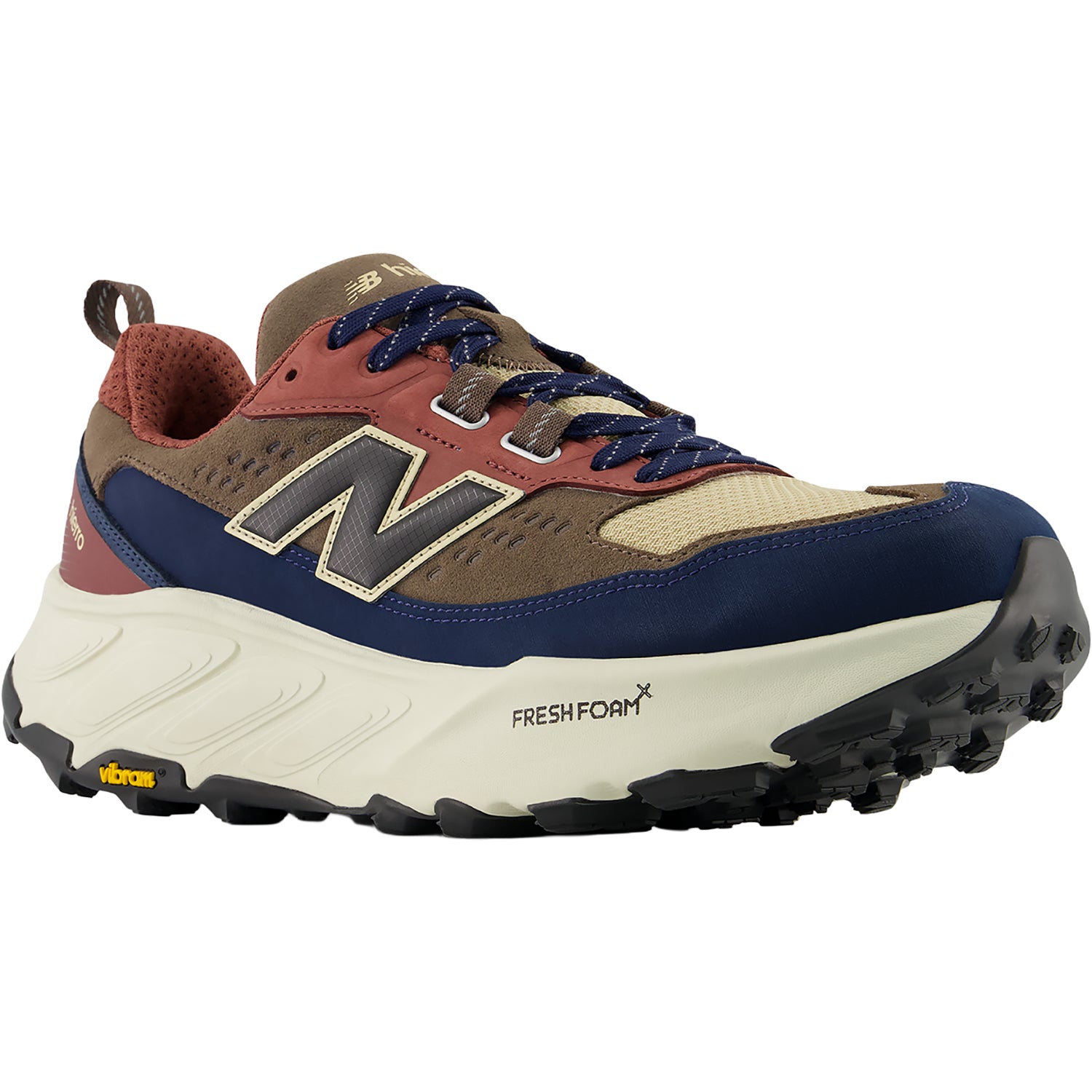 Mens New balance New Balance Fresh Foam X Hierro Trek MHIET5D9 (Neutral Support) Men's Trail Hiking Shoes Cortado/Toasted Sesame Cortado/Toasted Sesame