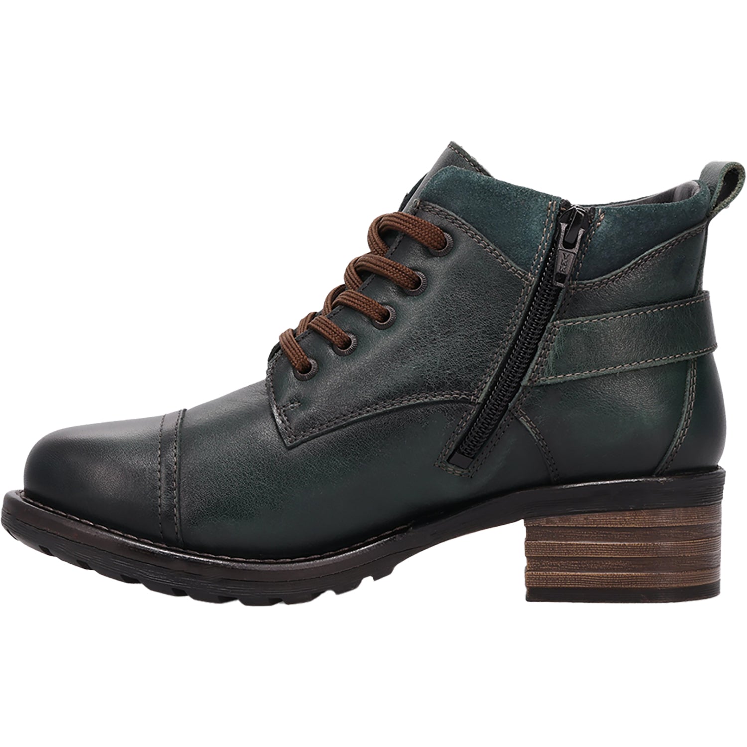 Womens Taos Taos Mini Crave Women's Boots Deep Teal Green Leather Deep Teal Green Leather