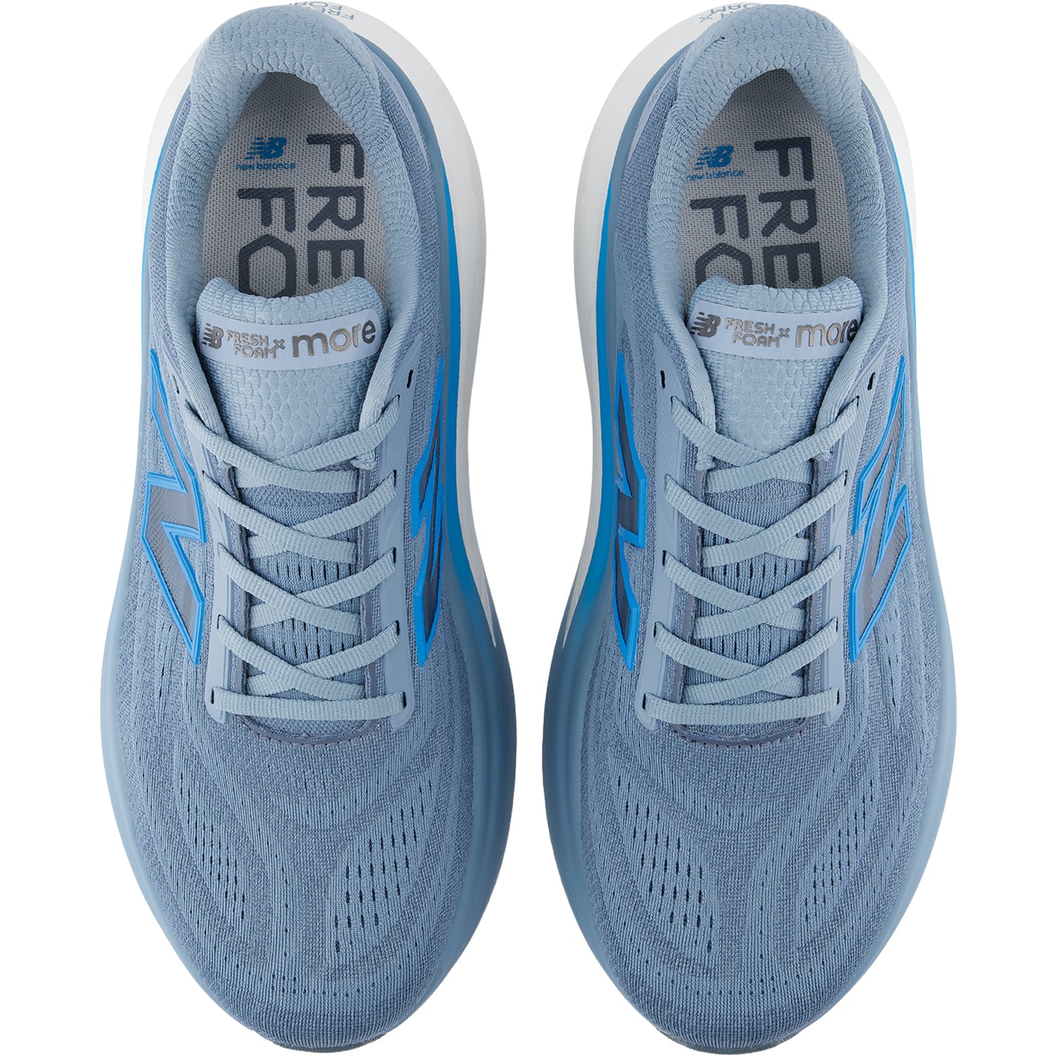 Mens New balance New Balance Fresh Foam X More v6 Men's Athletic Shoes MMOR7OA Zinc Blue/Altitude (Neutral Support) Zinc Blue/Altitude