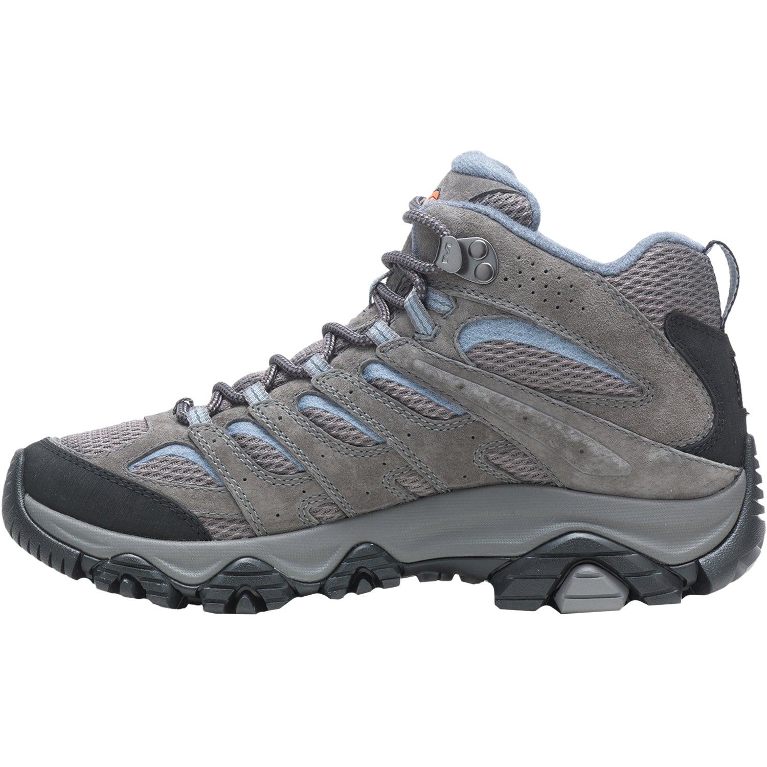 Womens Merrell Merrell Moab 3 Mid Waterproof Women's Athletic Shoes Trail Hiking Shoes Granite Granite