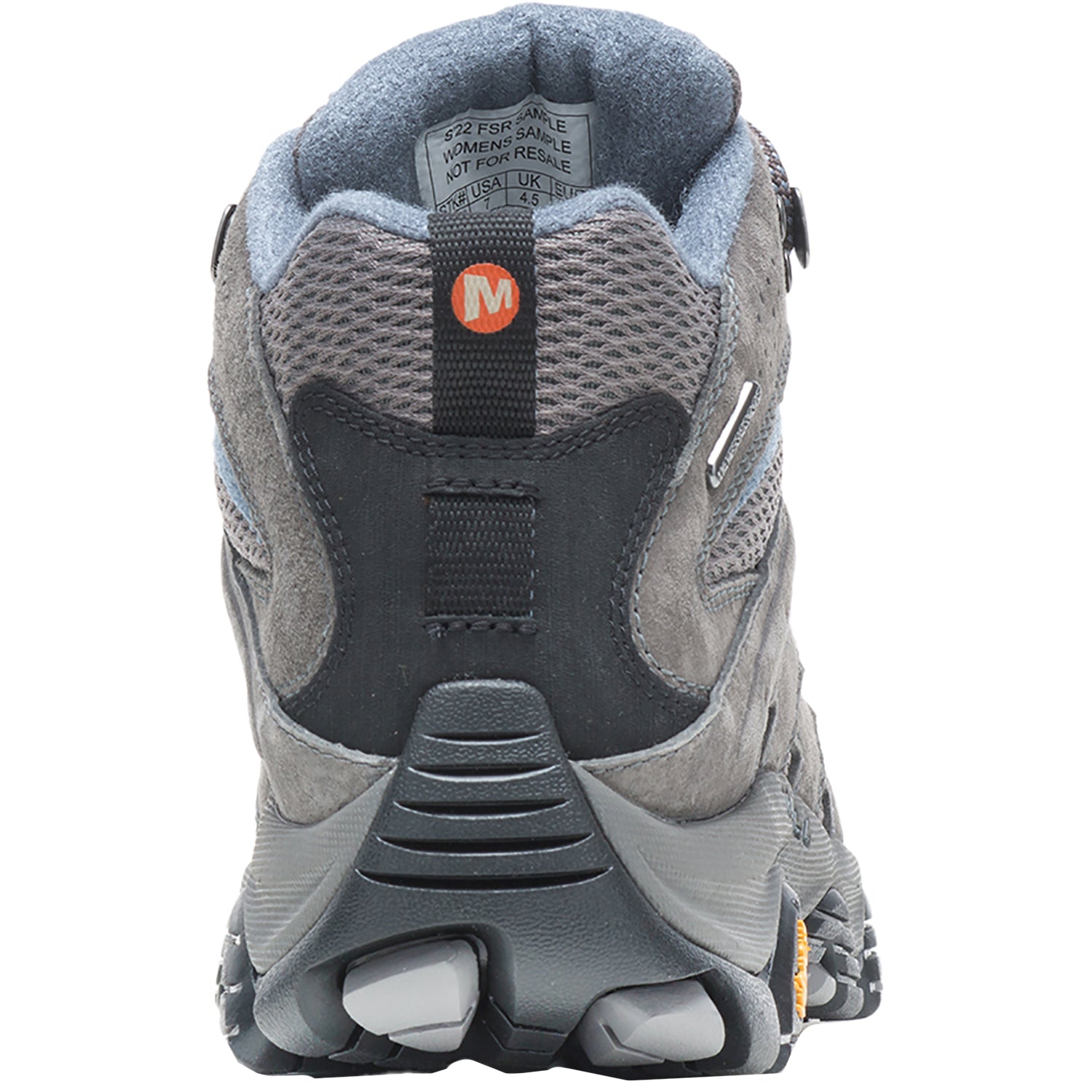Womens Merrell Merrell Moab 3 Mid Waterproof Women's Athletic Shoes Trail Hiking Shoes Granite Granite