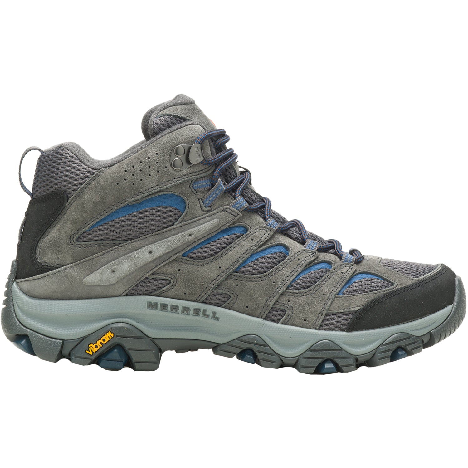 Mens Merrell Men's Merrell Moab 3 Mid Granite Granite