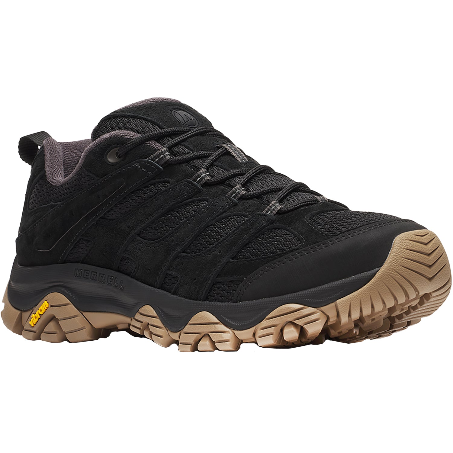 Mens Merrell Merrell Moab 3 Ready Zip Men's Athletic Shoes Trail/Hiking Black Black